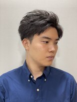 グレイスフルバーバー 赤坂見附店&nbsp;【バーバースタイル】ツーブロックかきあげヘアー【理容室】