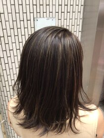 ヘア デザイン クランプ フロント(Hair Design CLAMP front) 透明感アップハイライト