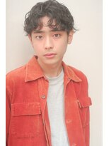 レジュアル(RESSUAL)&nbsp;かき上げヘア　ニュアンスマッシュ　サイドパート　ビジネス