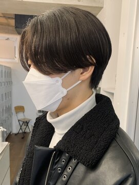 バイフィフス 原宿/表参道(by fifth) ◇センターパート ニュアンスパーマ 韓国ヘア 前下がり