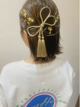 美容室 アイディー i-dee 着物ヘア