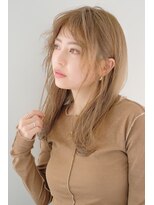 ヘアサロン ガリカ 表参道(hair salon Gallica) 《hazuki》上品な愛されモテstyle・耳掛けセミロング