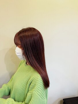 ケア アンド デザイン ココロ(care&design KOKORO) 艶髪ピンクブラウン