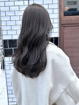 チョビー(Chobii) 表参道グレージュカラーデジタルパーマイルミナカラー人気吉田5