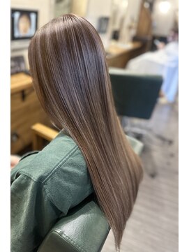 ヘアダイニング ボア(hair dining BoA's) バレイヤージュカラー