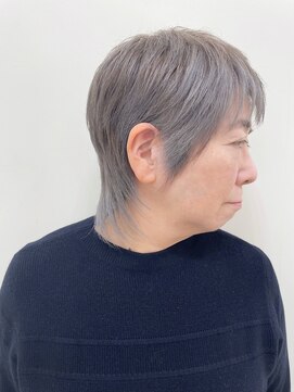 ビューティステージ イオンモール伊丹店(BEAUTY STAGE) 【Beautystage伊丹店】白髪ぼかしカラーショートウルフ