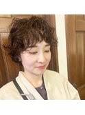 【favori 自由が丘】くせ毛風ショートパーマ