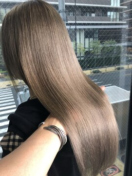 ルッソリベラ 池袋(Lusso libera) 髪質改善ストレート/ミルクティーベージュ/池袋/30代40代50代