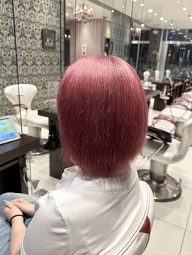 アース 大曽根店(HAIR&MAKE EARTH) ビビットピンク