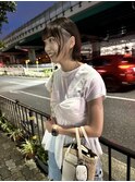 ホワイトベージュ インナーカラー