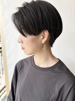モリオフロムロンドン 原宿本店(morio from London) 【morio原宿】黒髪ハンサムショート