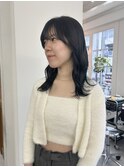 【SANA】透明感抜群ネイビーカラー