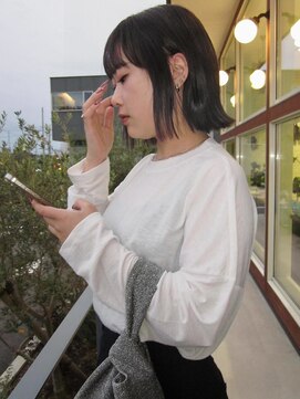 エムサロン 高崎あら町テラス店(emusalon) 【茉雪】ブリーチ1回で可愛い×グレー