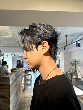 ザ オーダー(THE ORDER) フェザーパーマ風韓国式ダウンパーマメンズカットメンズヘア