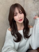 アフロート ルヴア(AFLOAT RUVUA)&nbsp;20代30代大人かわいいセミロングヘア★グレージュ