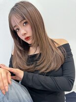 リリット(ReLit)&nbsp;ハイライトレイヤーカットマロンベージュ20代30代40代50代