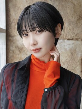 カライング(ing) 大人可愛いマッシュショートボブウルフカット◎30代40代50代60