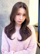 ミリ(mm)&nbsp;レイヤーカット/くびれヘア/くびれレイヤー/ベージュカラー