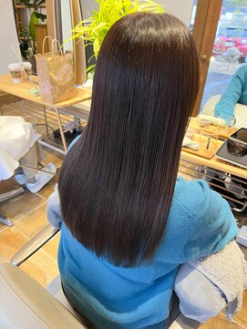 サロンエフ(salon f) オリーブブラウン/ベージュカラー