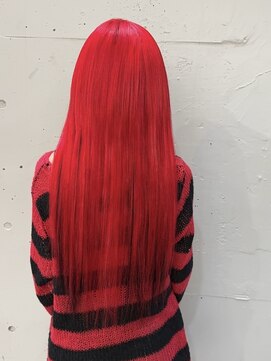 ドットハリス(.Hallis) ハイトーン/髪質改善/レッドカラー