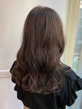 コレット ギンザ(Collet Ginza) ラベンダーベージュ×ゆるふわロング/銀座/豊田麻菜実