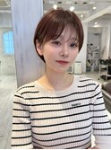 【畑中正敏】愛されショートボブ艶髪/似合わせカット