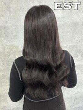 エスト 大阪梅田(EST) レミー100%/53cm☆シールエクステ60枚+馴染ませカット+カラー