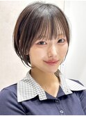 似合わせカット30代40代50代ショートボブくびれレイヤーカット◯
