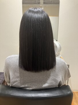 ラトヴァ 柏の葉美容室(latva) 髪質改善ストレート