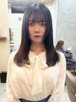 ノイ(noii)&nbsp;ストレート/ストレートパーマ/ナチュラルストレート/セミロング