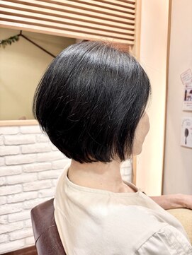 ヘアー グリーン(hair green) 30代40代50代グラボブショート【髪質改善/百合ヶ丘】