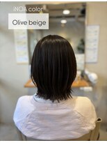ティーズピーク(ty s peak)&nbsp;【cut＋color＋treatment】  iNOA color × オリーブブラウン