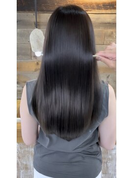 キース ヘアアンドメイク 恵比寿(kith. hair&make) 暗めブリーチなしグレージュ韓国巻き韓国ヘアレイヤーカット艶髪