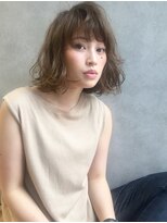 ロシェ 横浜店(loche)&nbsp;大人ガーリー×似合わせカット×ダークアッシュ横浜駅