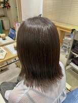 ラピスタ 池袋(Lapista)&nbsp;韓国ヘアハッシュカットダブルハイライトカラー【Lapista池袋】