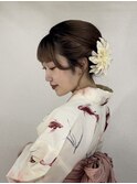 浴衣アレンジヘア