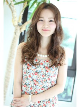 モッズヘア 青葉台店 リップラインからの、ゆるウエーブ♪