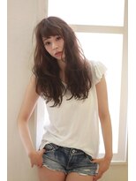 バグズ ヘアデザイン 桔梗が丘店(Baguz HAIR DESIGN)&nbsp;ゆるふわ可愛いベビーバングロング
