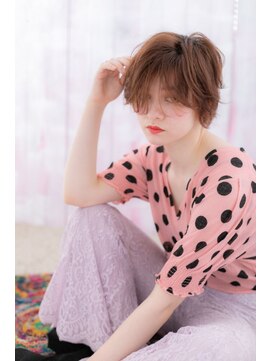 ヘアアンドビューティー ミック(Hair & Beauty miq) 無造作仕上げのラフエッジショート