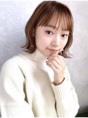 【December】小顔 美髪 大人かわいい フレンチボブ  外ハネボブ