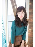 【Ria 目黒】ツヤ×透明感カラーロングウェーブ