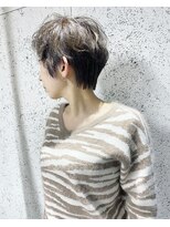 スティードトーキョー(Steed Tokyo)&nbsp;アッシュベージュ × 大人ショートヘア【Steed/立川】