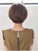 大人ショートボブ「ヘルシー×抜け感」