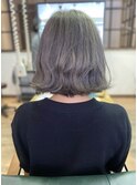 外ハネボブ×スモーキーグレー