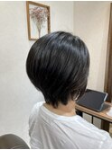 前下がりショートボブ