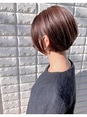髪質改善ストレート_前下がりショート