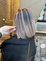 ラフ(LAFF)&nbsp;#黒髪#ボブルフ#ネビージュ#小顔#ワンレン