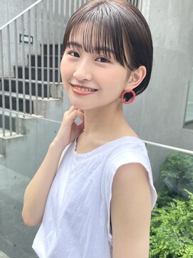 コクーン(Cocoon) 耳掛けボブ#ショコラアッシュ#ヘルシースタイル