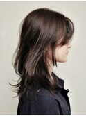 大人かわいい/レイヤーカット/スタイリング簡単