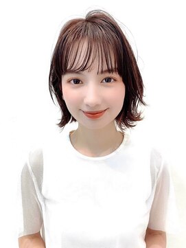 ジュネス 表参道(JYUNESU) ボブウルフ外国人風カラーココアベージュ透明感20代30代40代